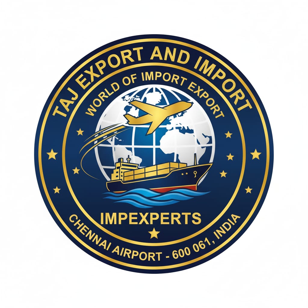 Taj International Courier seal